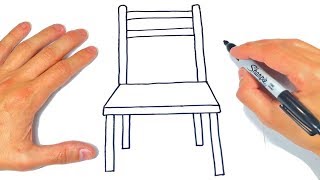 Cómo dibujar una Silla Paso a Paso | Dibujo de Silla