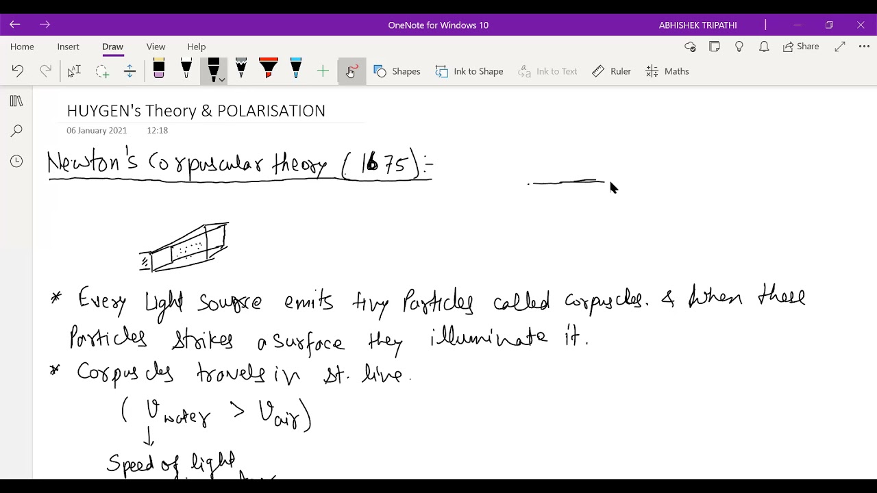 1 wave optics huygens principle