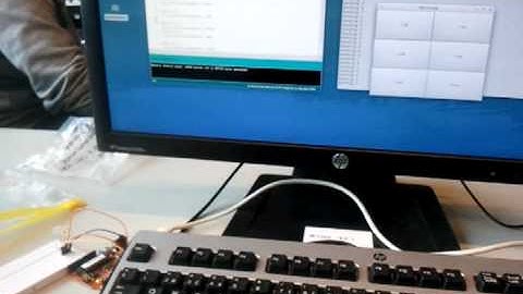 Arduino 3 led with gui