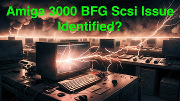 Commodore Amiga 3000 bfg9060 scsi issue identification / workaround