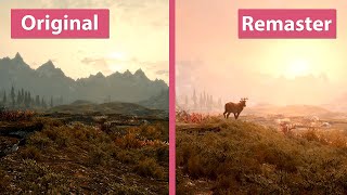 Skyrim – Special Edition Remaster vs. Original on PC Trailer Graphics Comparison
