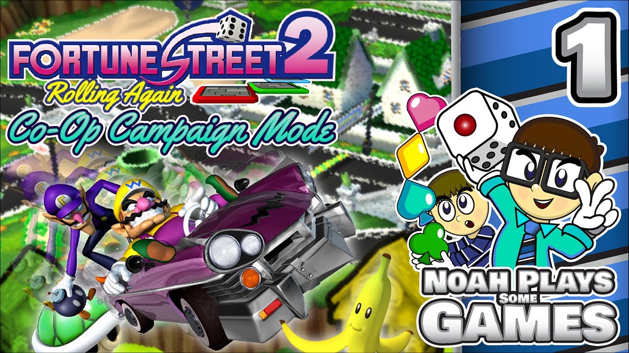 Mario Kart in Fortune Street?!? Fortune Street 2 CoOp Campaign Mode