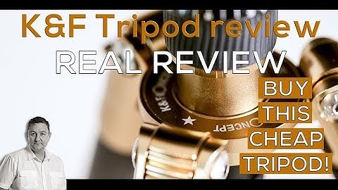 Best Budget Travel Tripod - K & F Pro Tripod Review TC2534