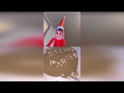 Mum's Elf on the Shelf prank backfires after permanently ruining fireplace with message from Elf