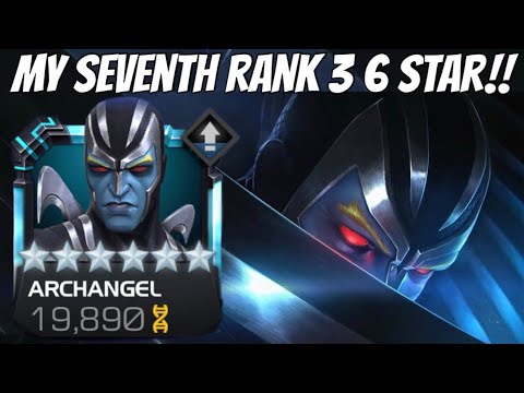 6 Star Rank 3 ARCHANGEL Rank Up & Gameplay – UNREAL DAMAGE!!! Endgame Bosses + More!!!