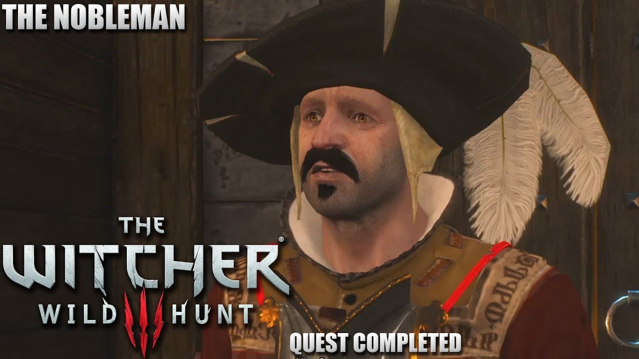The Witcher 3 Wild Hunt Let's Play The Nobleman Statuette YouTube