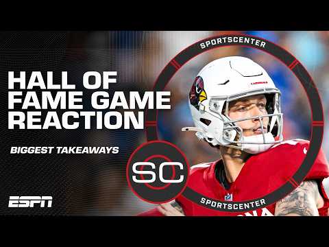 Should Carson Beck start for the Cardinals? 👀 Hall of Fame Game REACTION | SportsCenter