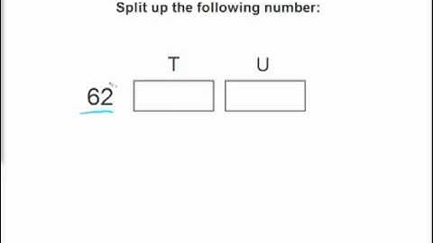 MathABC.com: Give the value of the digits in the number - up to 100