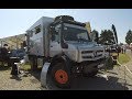 Mercedes mb unimog u4023 4x4 expedition vehicle ziegler adventure camper walkaround  interior k0159