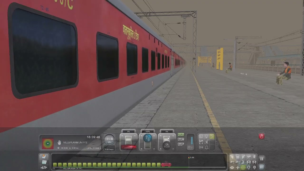 16352 Nagercoil – Mumbai CSMT Express For SRv2 Tamilnadu Route