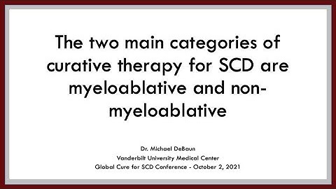 Myeloablative vs Non-myeloablative treatments for curing sickle cell disease
