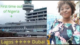 FIRST TIME FLIGHT | Lagos to Dubai | Travel Vlog | Victoria Ajadi