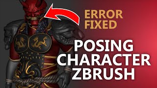 Zbrush Tutorial - Posing Character