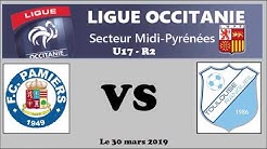 U17-R2 -Pamiers FC contre Tlse Rangueil FC