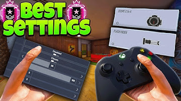 The #1 BEST NO RECOIL Console Champion Settings For NEW SEASON in Rainbow Six Siege