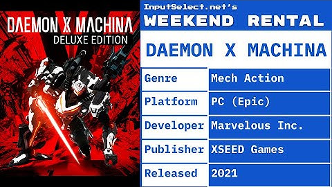 Daemon X Machina - Gameplay + Review [Weekend Rental vol. 36]