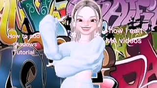 HOW I EDIT MY ZEPETO VIDEOS TUTORIAL( SHADOW TUTORIAL INCLUDED)!