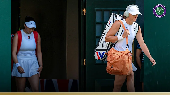 Who will become Wimbledon Champion? | Amanda Anisimova & Iga Swiatek's walk to Centre Court in full