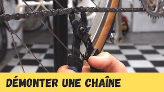 Comment démonter une chaîne facilement