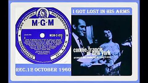 Connie Francis - I Got Lost In His Arms