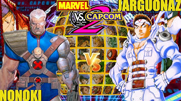 Marvel vs Capcom 2: JARGUONAZZ vs NONOKI