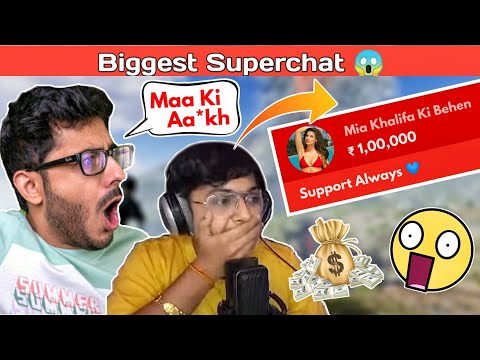 Top 5 highest Superchat / Donation in Indian gaming | CarryIsLive, Mortal, Scout, Mythpat