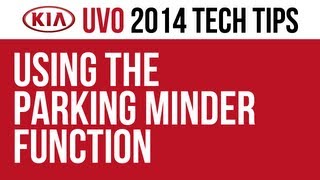 Using the Parking Minder App - 2014 Kia Uvo eServices Mobile App screenshot 5