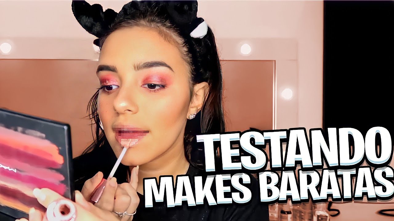 TESTANDO MAKES BARATINHAS- Bela Almada