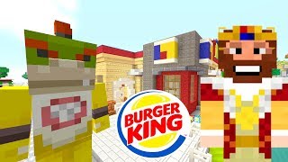 BOWSER JR *HATES* BURGER KING! [GROSS!] | Nintendo Fun House | Minecraft Switch [297]