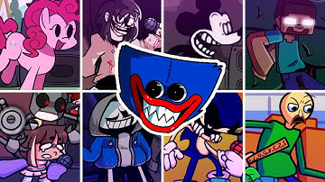 Playtime but Every Turn a Different Character Sings 🎤 (FNF Playtime but Everyone Sings It)