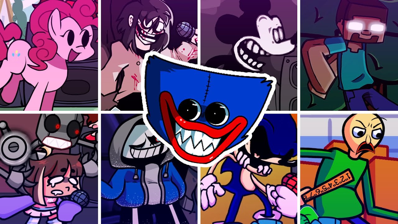 Playtime but Every Turn a Different Character Sings 🎤 (FNF Playtime but Everyone Sings It)