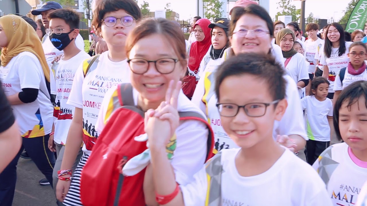 anak anak malaysia walk 2018