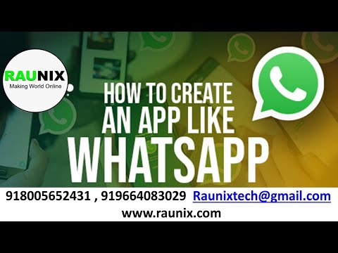 how to make app like whatsapp | how to create app like whatsapp | Readymade Whatsapp clone | Raunix