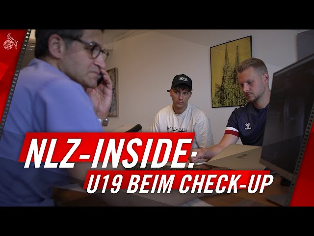 NLZ-INSIDE: U19-Bundesligaspieler beim Check-up | 1. FC Köln