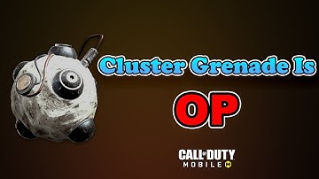 Cluster Grenade Is Overpowered In COD: Mobile | Call of Duty Mobile | Battle Royale | COD Mobile