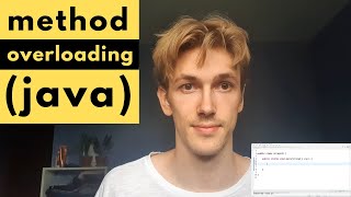 Method Overloading (Java Tutorial)