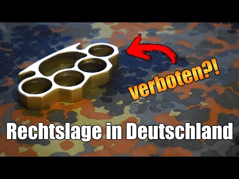 Brass Knuckles and the Law / Legal Status in Germany, Austria, and Switzerland