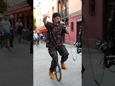 unicycle rapper is built different 😂 @BEJOFLOW