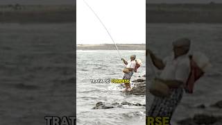 #SHORT | Pesca y secado de LA VIEJA por un maestro PESCADOR artesanal (Vídeo completo en mi canal)