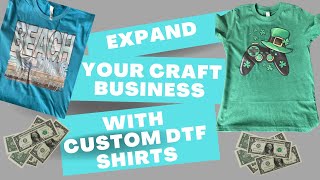 How to Make and Sell Shirts the EASY way I DTF Shirts