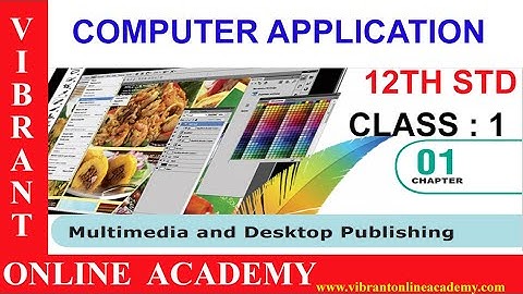 PG TRB COMPUTER INSTRUCTOR | MULTIMEDIA | VIBRANT ONLINE ACADEMY