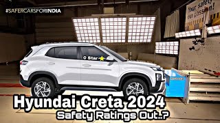 2024 HYUNDAI CRETA INDIA #Crashtest  STARS ? | BUILD QUALITY OF CRETA 2024 | CRETA SX 2023 #cretasx