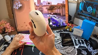 Unboxing Novo Mouse Lamzu THORN - Testando no Valorant