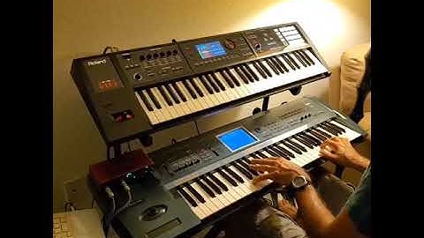 BETTE DAVIS EYES - Kim Carnes Keyboard Cover (one-minute-long). Just testing the sounds.