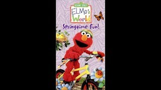 Elmos World Springtime Fun 2002 Vhs Full Screen