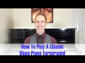 How To Play Blues Piano - Classic Turnarounds