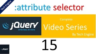 jquery tutorials series (Hindi) - 15. What are Attribute selector 