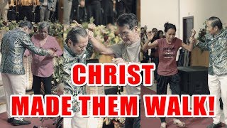 CHRIST MADE THEM WALK!