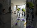 Luxury Floral Epoxy Floor 🌸 Modern Penthouse Interior Design