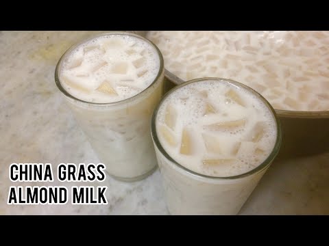 china-grass-almond-milk-drink-recipe
